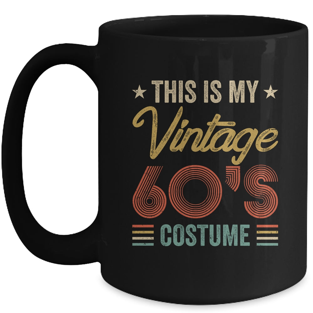 Vintage 60s Costume 60's Outfit 1960s Fashion 60 Theme Party Mug | siriusteestore