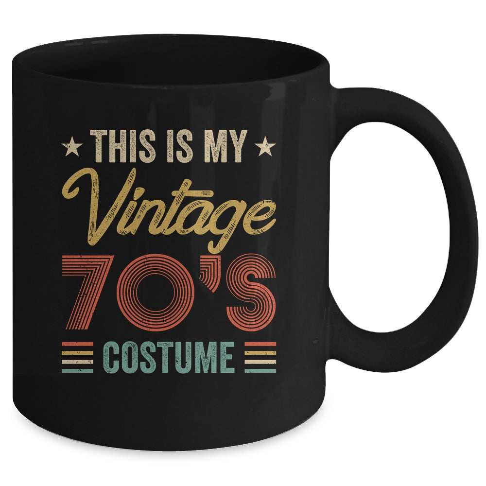 Vintage 70s Costume 70's Outfit 1970s Fashion 70 Theme Party Mug | siriusteestore