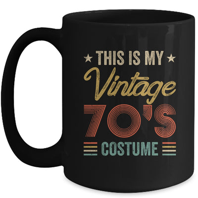 Vintage 70s Costume 70's Outfit 1970s Fashion 70 Theme Party Mug | siriusteestore