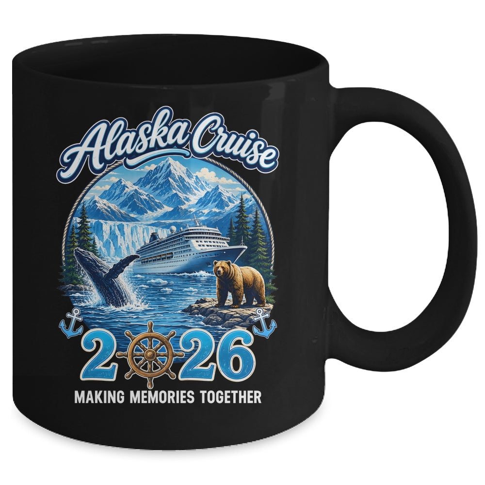 Vintage Alaska Cruise 2026 Cruise Group Family Vacation Mug | siriusteestore