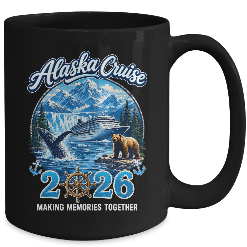 Vintage Alaska Cruise 2026 Cruise Group Family Vacation Mug | siriusteestore