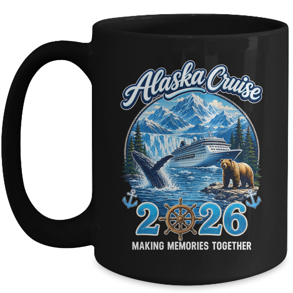Vintage Alaska Cruise 2026 Cruise Group Family Vacation Mug | siriusteestore