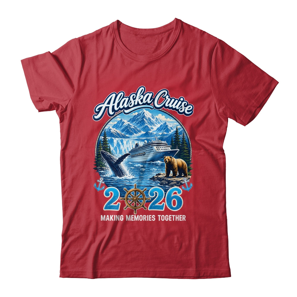 Vintage Alaska Cruise 2026 Cruise Group Family Vacation Shirt & Hoodie | siriusteestore