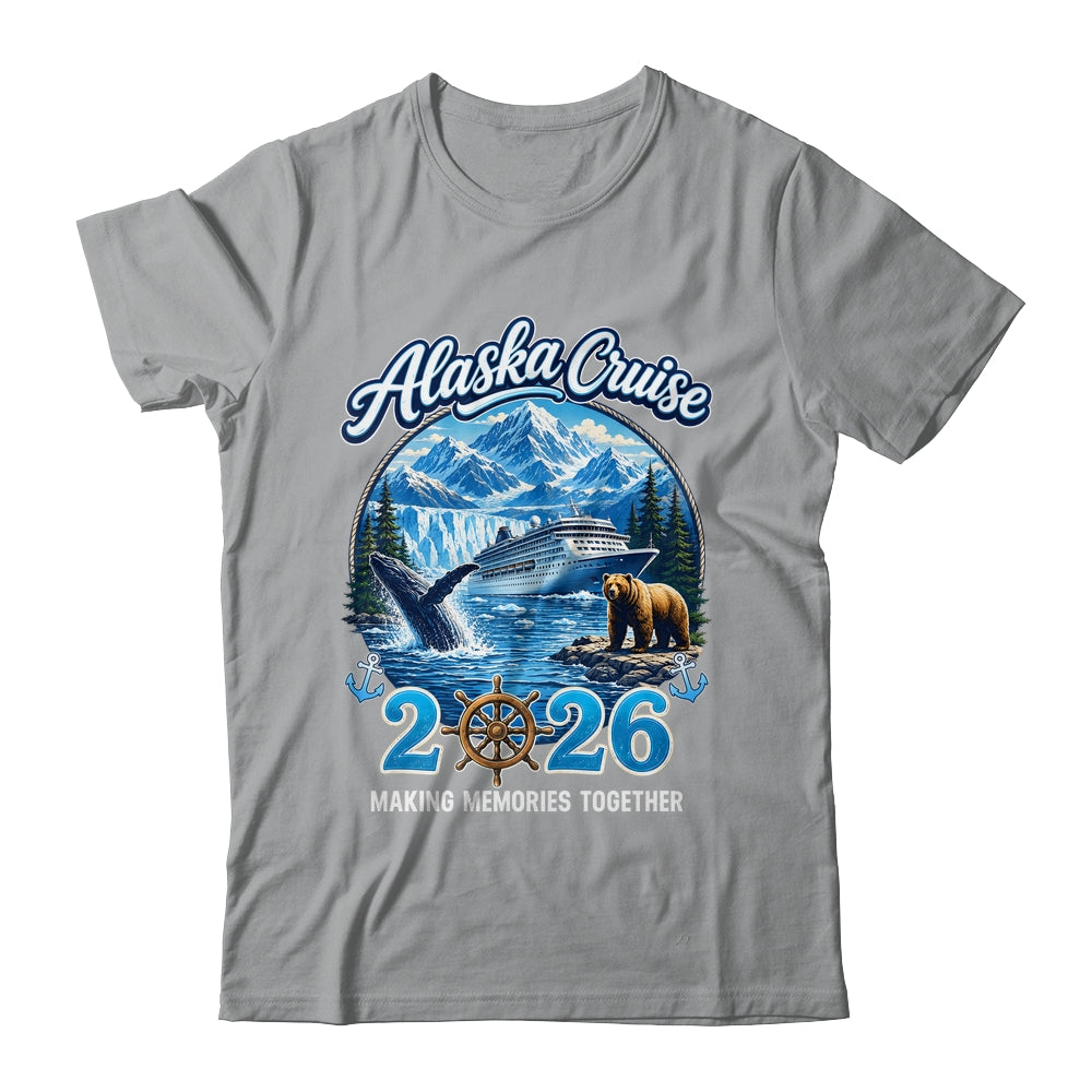 Vintage Alaska Cruise 2026 Cruise Group Family Vacation Shirt & Hoodie | siriusteestore