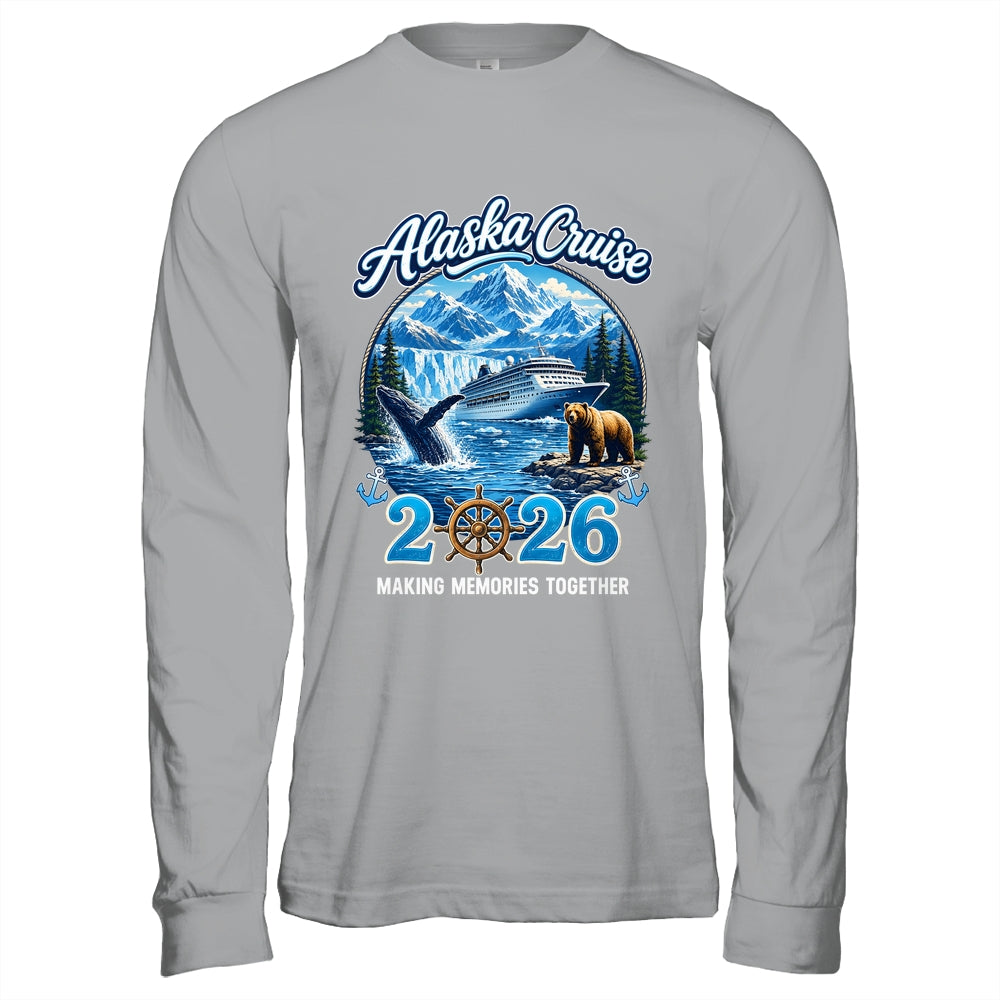 Vintage Alaska Cruise 2026 Cruise Group Family Vacation Shirt & Hoodie | siriusteestore