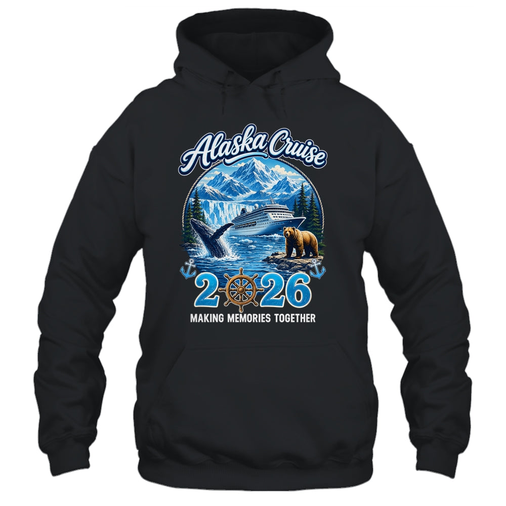 Vintage Alaska Cruise 2026 Cruise Group Family Vacation Shirt & Hoodie | siriusteestore