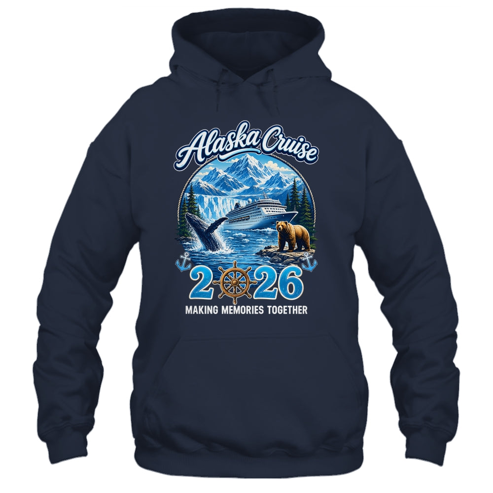 Vintage Alaska Cruise 2026 Cruise Group Family Vacation Shirt & Hoodie | siriusteestore