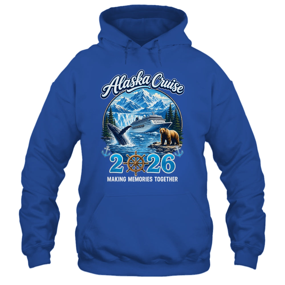 Vintage Alaska Cruise 2026 Cruise Group Family Vacation Shirt & Hoodie | siriusteestore