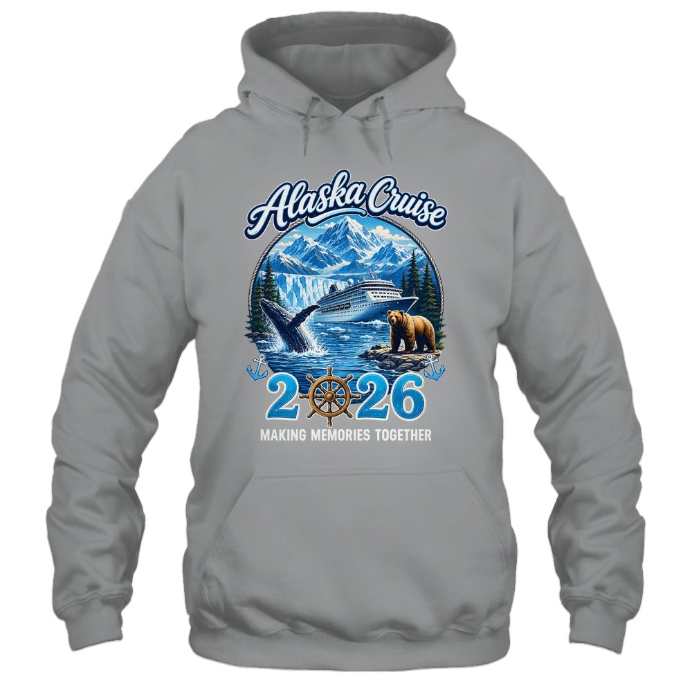 Vintage Alaska Cruise 2026 Cruise Group Family Vacation Shirt & Hoodie | siriusteestore