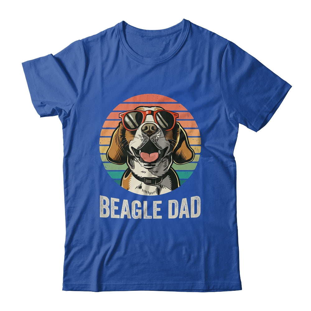 Vintage Beagle Dad For Fathers Day Dog Lover Funny Shirt & Hoodie | siriusteestore