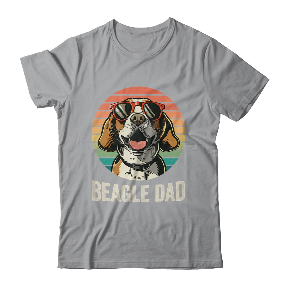 Vintage Beagle Dad For Fathers Day Dog Lover Funny Shirt & Hoodie | siriusteestore
