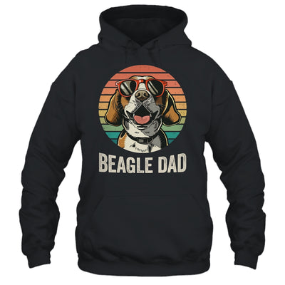 Vintage Beagle Dad For Fathers Day Dog Lover Funny Shirt & Hoodie | siriusteestore
