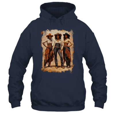 Vintage Black African American Cowgirl Western Women Girl Shirt & Tank Top | siriusteestore