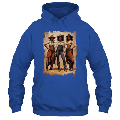 Vintage Black African American Cowgirl Western Women Girl Shirt & Tank Top | siriusteestore
