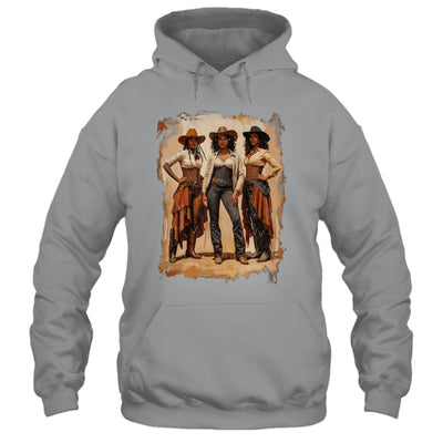Vintage Black African American Cowgirl Western Women Girl Shirt & Tank Top | siriusteestore