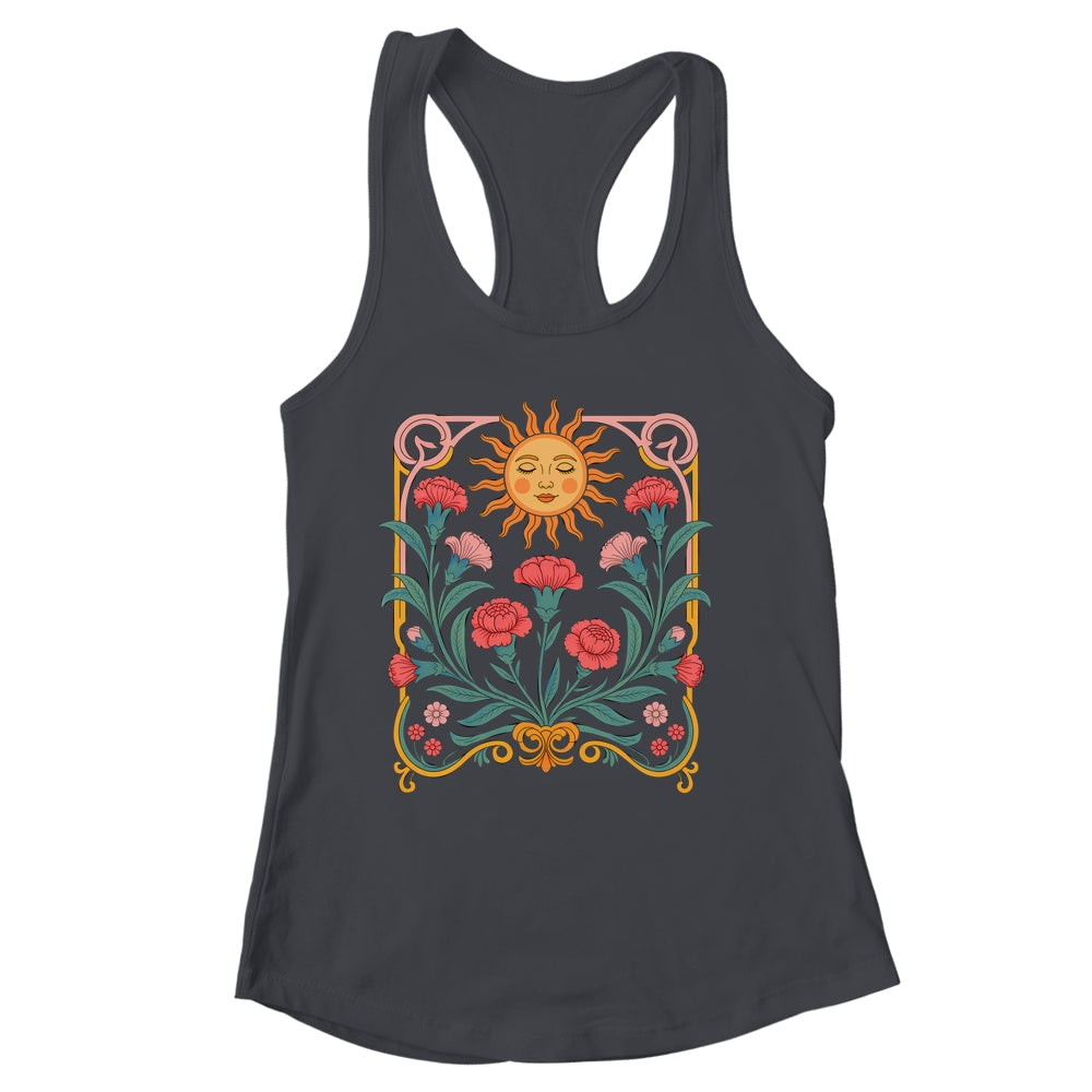 Vintage Boho Flowers Wildflowers Cute Summer Graphic Women Shirt & Tank Top | siriusteestore