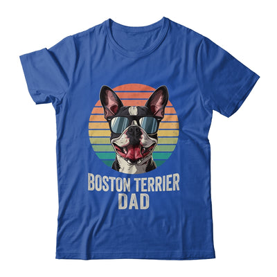 Vintage Boston Terrier Dad For Fathers Day Dog Lover Funny Shirt & Hoodie | siriusteestore