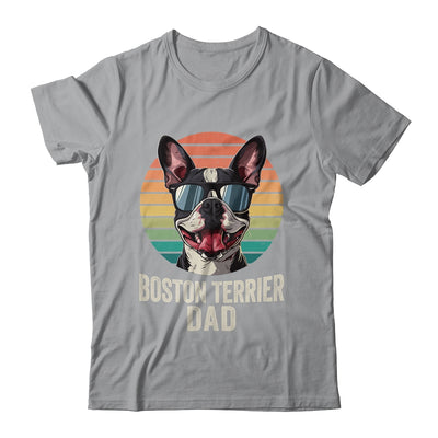 Vintage Boston Terrier Dad For Fathers Day Dog Lover Funny Shirt & Hoodie | siriusteestore