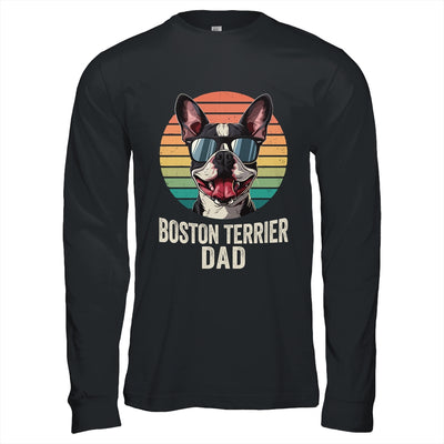Vintage Boston Terrier Dad For Fathers Day Dog Lover Funny Shirt & Hoodie | siriusteestore