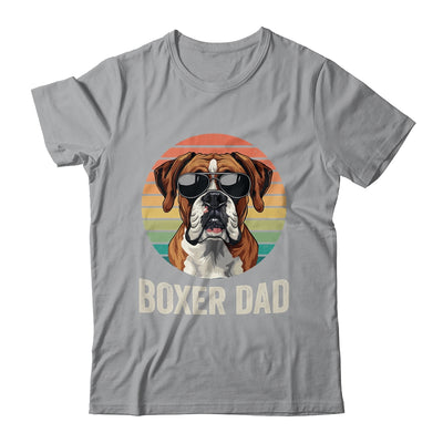 Vintage Boxer Dad For Fathers Day Dog Lover Funny Shirt & Hoodie | siriusteestore