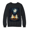 Vintage Camping Campfire Ghost Halloween Art Men Women Shirt & Sweatshirt | siriusteestore