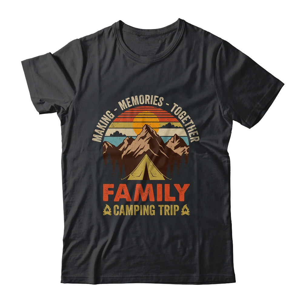 Vintage Camping Matching Family Camper Group Camping Crew Shirt & Tank Top | siriusteestore