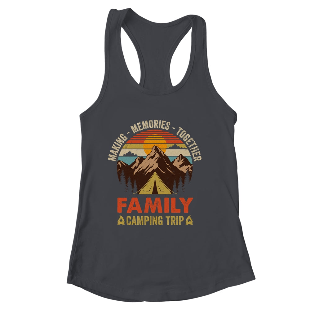 Vintage Camping Matching Family Camper Group Camping Crew Shirt & Tank Top | siriusteestore