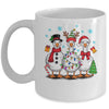 Vintage Christmas Goose Santa Goose Cute Snowman Funny Mug | siriusteestore