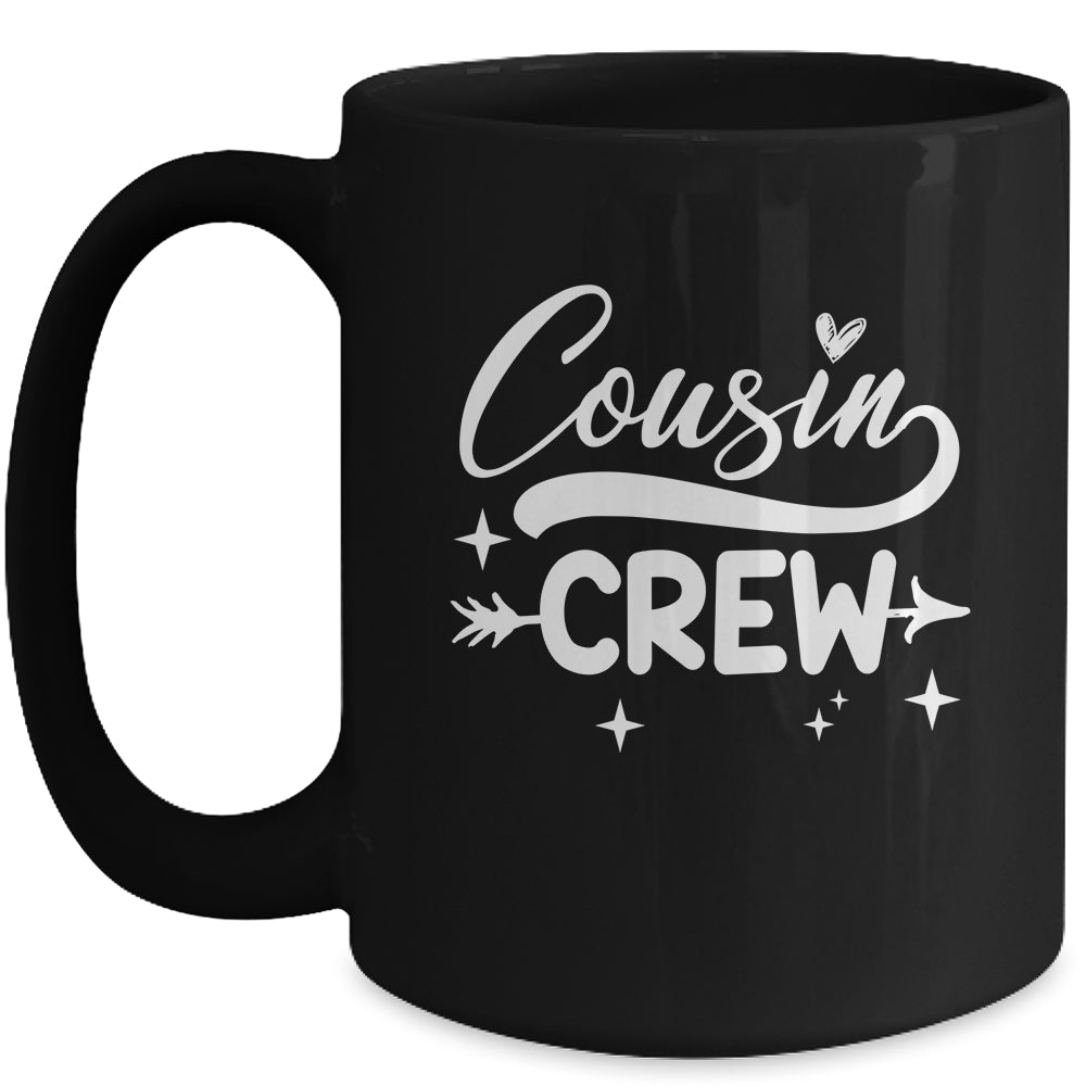 Vintage Cousin Crew Happy Family Vacation Mug | siriusteestore