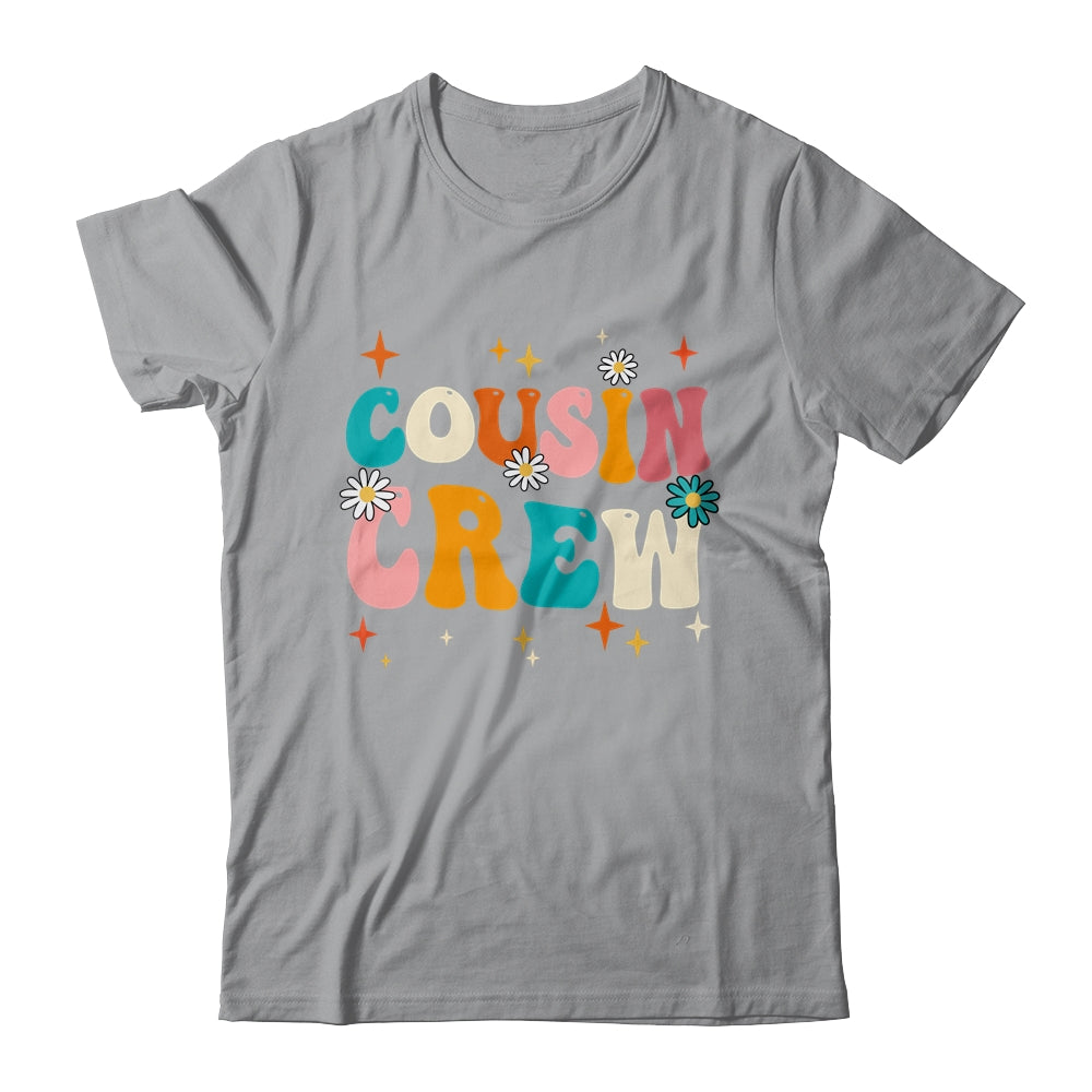 Vintage Cousin Crew Summer Trips Family Vacation Groovy Shirt & Tank Top | siriusteestore