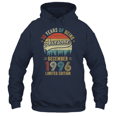Vintage December 1996 30 Years Old 30th Birthday Men Women Shirt & Hoodie | siriusteestore