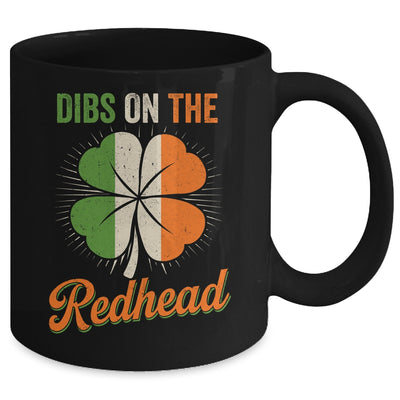 Vintage Dibs On The Redhead Irish St Patrick's Day Shamrock Mug | siriusteestore