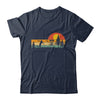 Vintage Disc Golf Design Frisbee Golf Basket Tree Player Shirt & Hoodie | siriusteestore