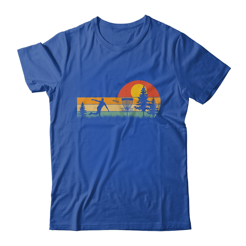 Vintage Disc Golf Design Frisbee Golf Basket Tree Player Shirt & Hoodie | siriusteestore
