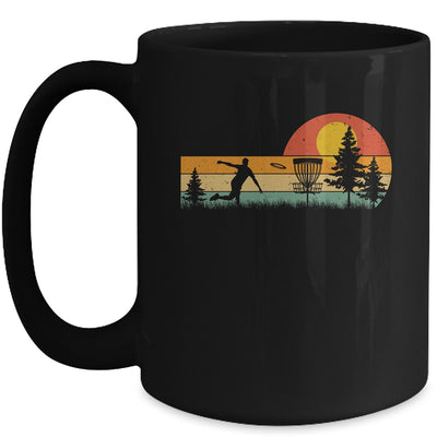 Vintage Disc Golf Design Frisbee Golf Basket Tree Player Mug | siriusteestore