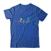 Vintage Disc Golf For Men Women Heartbeat Disc Golf Player Shirt & Tank Top | siriusteestore