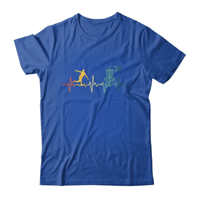 Vintage Disc Golf For Men Women Heartbeat Disc Golf Player Shirt & Tank Top | siriusteestore