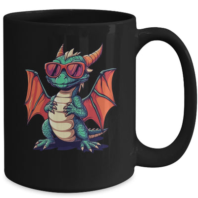 Vintage Dragon Sunglasses Dragon Lover Design Men Women Mug | siriusteestore
