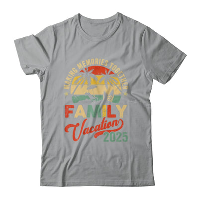 Vintage Family Trip Matching Summer Vacation Beach 2025 Shirt & Tank Top | siriusteestore