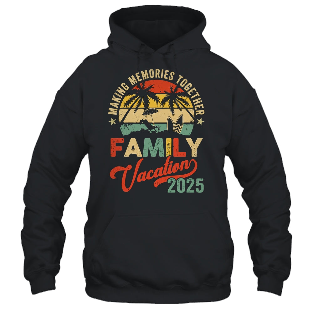 Vintage Family Trip Matching Summer Vacation Beach 2025 Shirt & Tank Top | siriusteestore