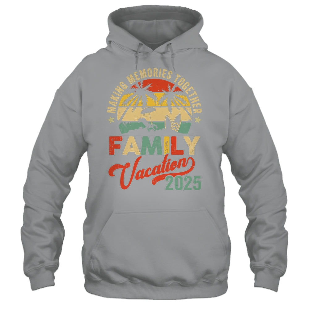 Vintage Family Trip Matching Summer Vacation Beach 2025 Shirt & Tank Top | siriusteestore