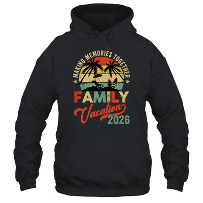 Vintage Family Trip Matching Summer Vacation Beach 2026 Shirt & Tank Top | siriusteestore