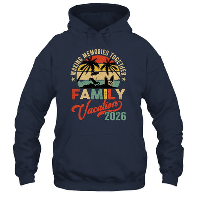 Vintage Family Trip Matching Summer Vacation Beach 2026 Shirt & Tank Top | siriusteestore
