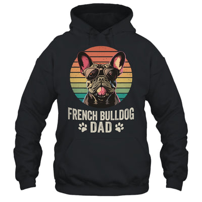 Vintage French Bulldog Dad For Fathers Day Dog Lover Funny Shirt & Hoodie | siriusteestore