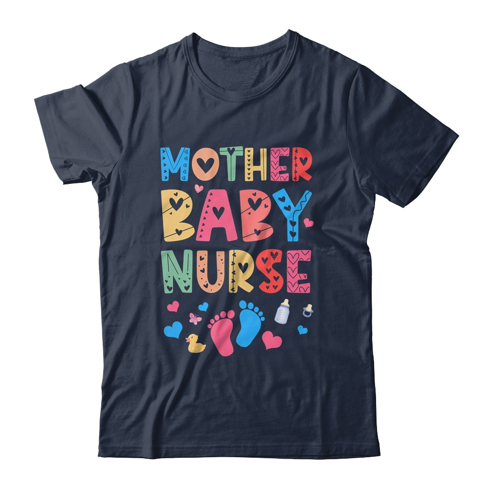 Vintage Groovy Mother Baby Nurse Women Nurse Week Shirt & Tank Top | siriusteestore