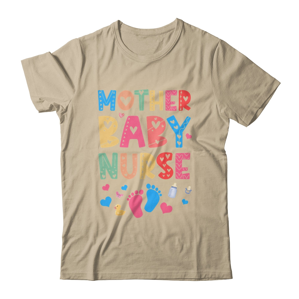Vintage Groovy Mother Baby Nurse Women Nurse Week Shirt & Tank Top | siriusteestore