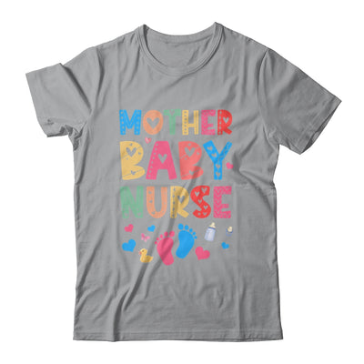 Vintage Groovy Mother Baby Nurse Women Nurse Week Shirt & Tank Top | siriusteestore