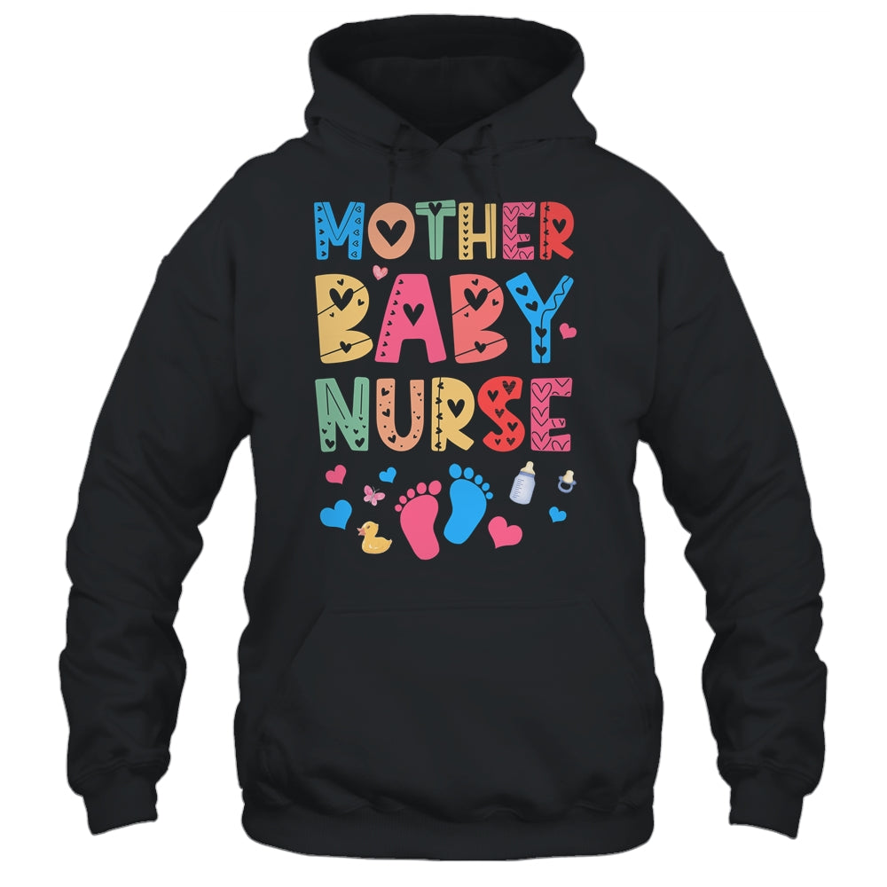 Vintage Groovy Mother Baby Nurse Women Nurse Week Shirt & Tank Top | siriusteestore