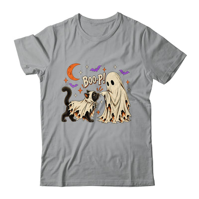 Vintage Halloween Spooky Book Ghost With Black Cat Boo-P Shirt & Sweatshirt | siriusteestore