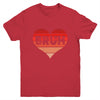 Vintage Heart Bruh Valentines Day Boys Mens Kids Funny Youth Shirt | siriusteestore
